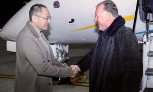 Президент IJF Мариус Визер прибыл в Узбекистан