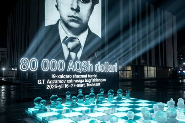 Ўзбекистонлик биринчи гроссмейстер Георгий Агзамов хотирасига бағишланган 19-халқаро шахмат турнири ўтказилади