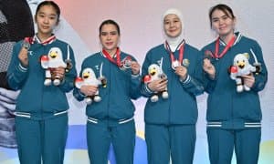Қиличбозлик. Қизларимиз Осиё чемпионатида иккинчи ўринни эгаллади!