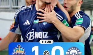 Суперлига. Янги мавсумнинг илк учрашувида “Бухоро” кичик ҳисобда “Қўқон”ни мағлуб этди