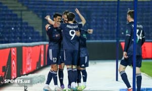 "Пахтакор" - "Қизилқум" беллашувидан фотогалерея!