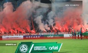 "Андижон"нинг мавсумни 4:0 билан бошлаган ўйинидан галерея