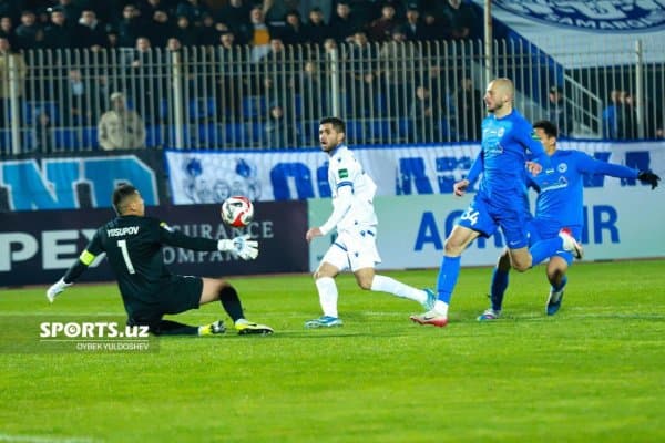 Суперлига. "Навбаҳор" сафарда кичик камбэк амалга ошириб, "Динамо"ни енгди