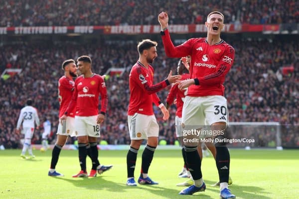 АПЛ. "Манчестер Юнайтед" ўз уйида "Кристал Пэлас"ни мағлуб этди, "Тоттенхэм" эса "Фулхэм"га ютқазди