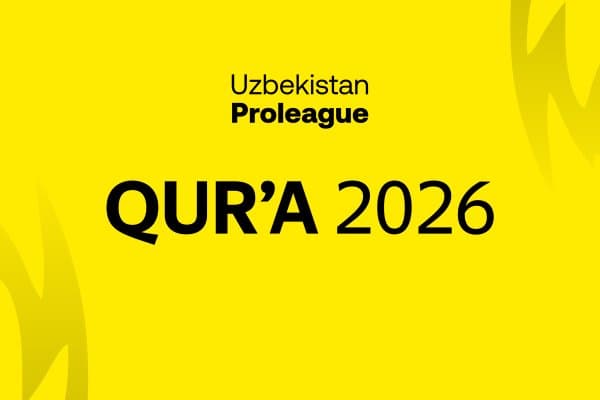 Про лиганинг янги мавсумга қачон қуъра ташланиши маълум