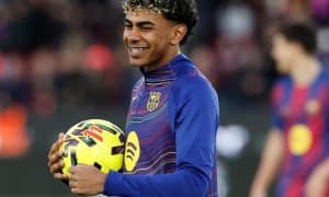 Ламин Ямал — 18 ёш 230 кундаги тарих: "Барселона"нинг энг ёш лига хет-трикчиси