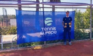 Саидаслам Фарходов — финалист этапа Tennis Europe в Анталье