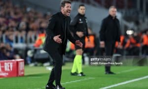 Диего Симеоне "Барселона"га қарши 24-мағлубиятини қабул қилди