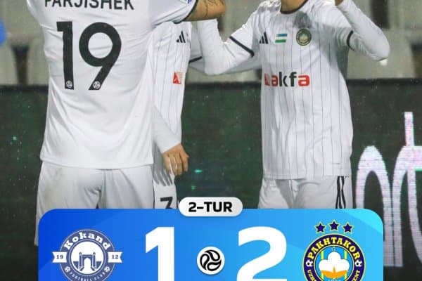 Суперлига. “Пахтакор” Водийдан ғалаба билан қайтадиган бўлди