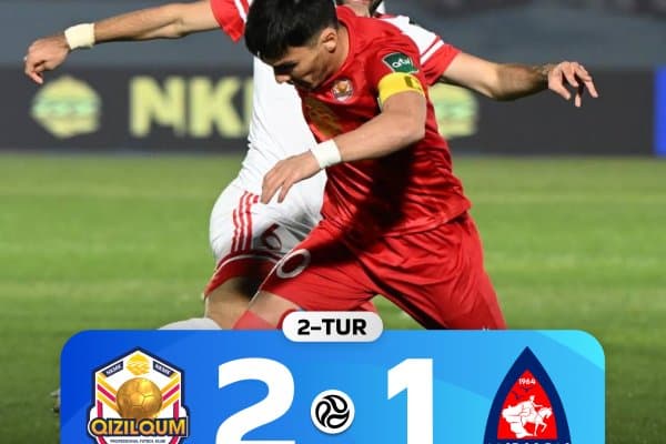 Суперлига. “Қизилқум” ўз уйида “Андижон”ни мағлуб этди