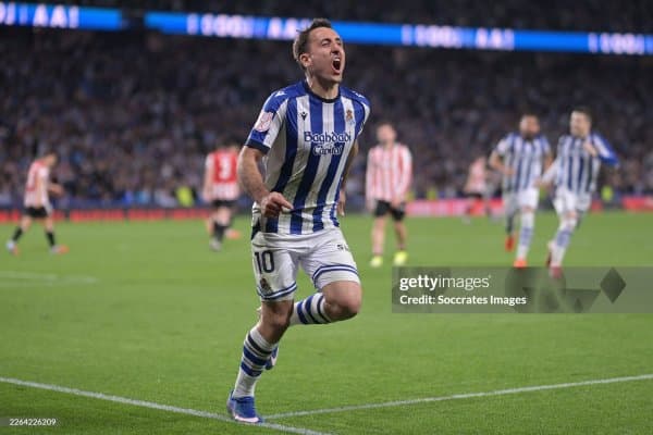 "Реал Сосьедад" Испания кубоги финалига йўл олди