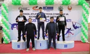 Енгил атлетика бўйича кичик ўсмирлар ҳамда ўсмирлар ўртасидаги Ўзбекистон чемпионати бўлиб ўтмоқда