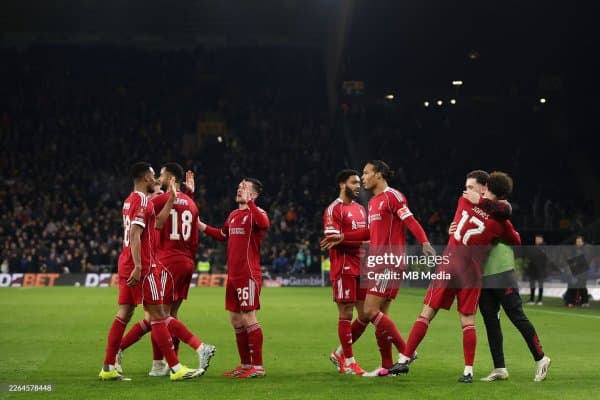 Англия кубоги. "Ливерпуль" сафарда "Вулверхэмптон"ни мағлуб этиб, кейинги босқичга чиқди 