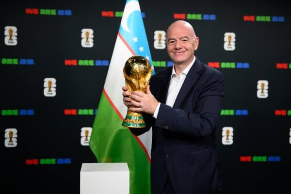 ФИФА президенти Жанни Инфантино Ўзбекистон терма жамоаси ва Фабио Каннаваро ҳақида гапирди