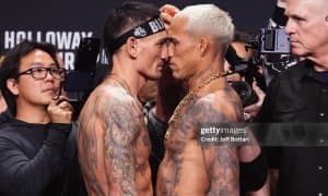 Макс Холлоуэй ва Чарльз Оливейра бўлажак жанг учун даҳшатли гонорар олиши мумкин