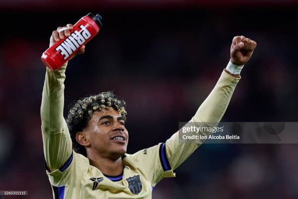 Ламин Ямал 50 та голга Лионель Месси ва Криштиану Роналдудан эртароқ етиб борди