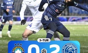 Суперлига. "Пахтакор" мавсумдаги илк мағлубиятини "Навбаҳор"дан қабул қилиб олди