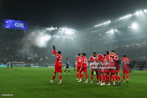 ЕЧЛ.  "Бавария" сафарда "Аталанта"ни йирик ҳисобда мағлуб этиб, чорак финалга катта қадам ташлади