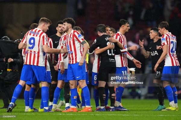 ЕЧЛ. "Атлетико" голларга бой ўтган ўйинда "Тоттенхэм"ни таслим қилди