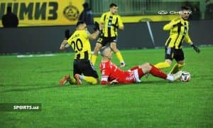 "Нефтчи" - "Андижон" ўйинидан фотолавҳалар