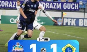 Суперлига. “Бухоро” ва “Хоразм” бир очкодан бўлишиб олишди