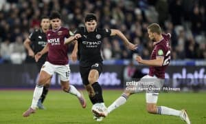 АПЛ. "Манчестер Сити" сафарда "Вест Хэм" билан дуранг ўйнади ва чемпионлик имкониятлари кескин пасайди