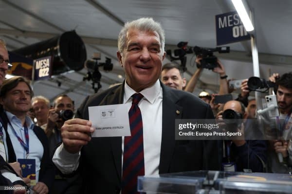 Лапорта учинчи марта "Барселона" президенти бўлди!