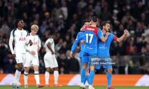 ЕЧЛ. "Тоттенхэм" жавоб учрашувида "Атлетико"ни мағлуб этган бўлса ҳам турнир билан хайрлашди 