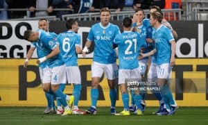 "Наполи" минимал ҳисобда ғалаба қозониб, иккинчи ўринга кўтарилди