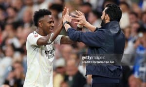 Арбелоа: "Винисиус жамоани етаклаб кетмоқда"