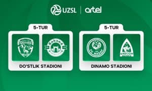 Суперлига. "Сўғдиёна" "Қўқон-1912" билан "Дўстлик"да, "Насаф" эса "Динамо" стадионида "Андижон" билан куч синашади 
