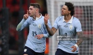 Ўртоқлик ўйини. Вальверде Англия дарвозасига сўнгги дақиқада гол уриб, жамоасини мағлубиятдан қутқарди