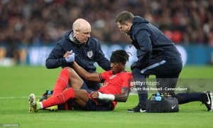 Англиянинг ўртоқлик ўйинида Мадуэке жароҳат олди