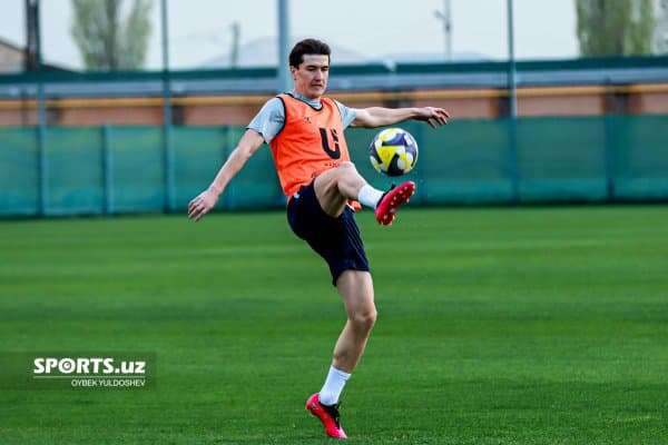 Ўзбекистоннинг Венесуэлага қарши расмий машғулотидан фотогалерея