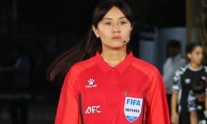Аёл ҳакамимиз U-20 Осиё кубогидаги биринчи ўйинни бошқариб боради