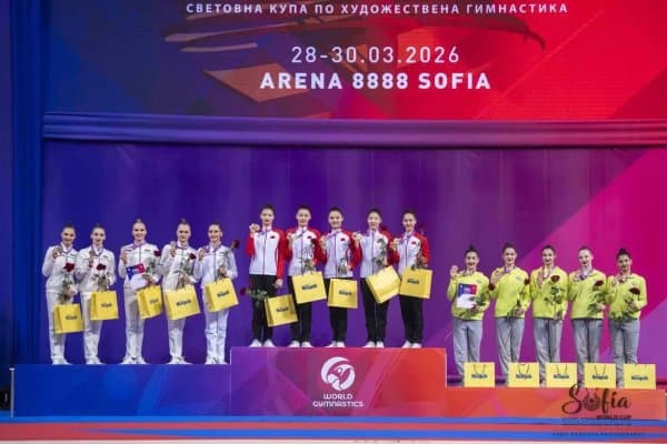 Бадиий гимнастика. Ўзбекистон бронза медалига эга