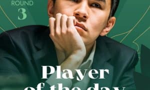 Номзодлар турнири. Жавоҳир Синдаров кечаги куннинг энг яхши ўйинчиси бўлди