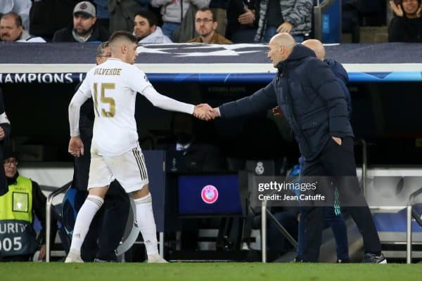 Вальверде: "Зидан менга ишонч ва хотиржамлик бағишлаган"