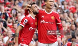 Бруну Фернандеш клуб рекордини такрорлаб, Роналду билан тенглашиб олди