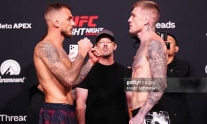 "UFC Vegas 115" турнирининг вазн ўлчаш маросими якунланди