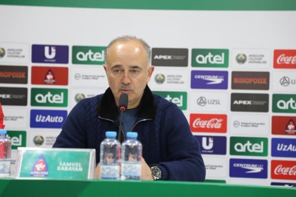 Самвел Бабаян: "Андижонча шижоат етишмаяпти"