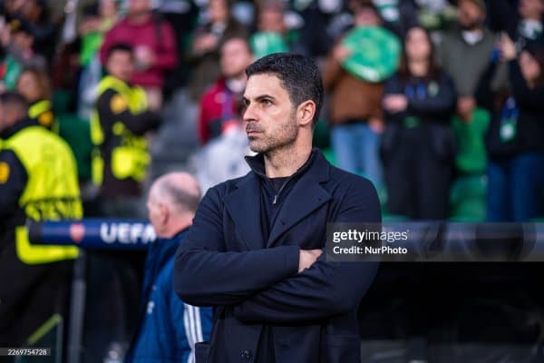 Артета: "Райя феноменал, ҳужумчиларимизнинг сеҳри эса ғалаба келтирди"