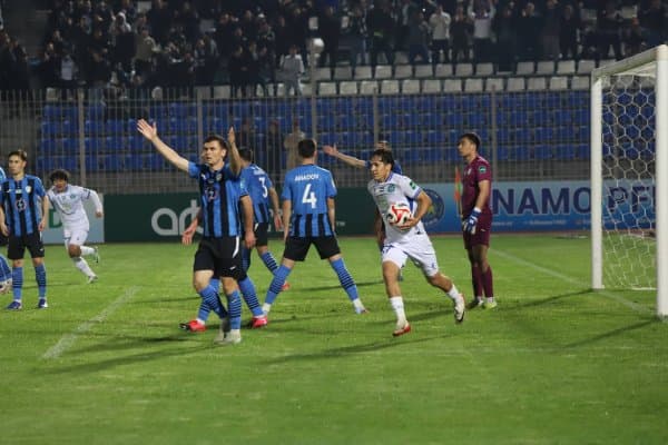 Суперлига. “Динамо” ўз майдонида камбек амалга ошириб, “Сўғдиёна”ни мағлуб этди 