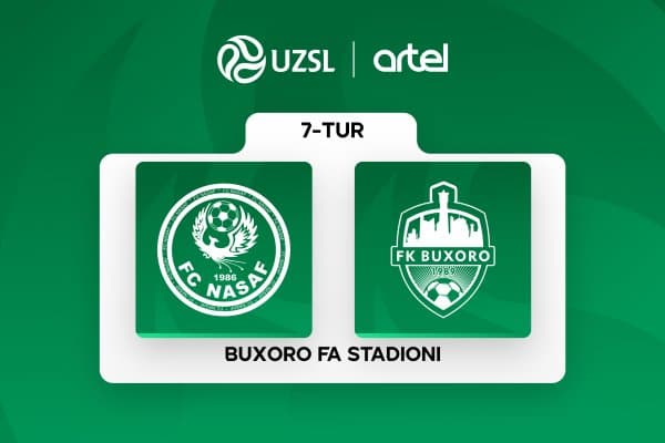 "Насаф" - "Бухоро" ўйини Бухорода ўтказилади