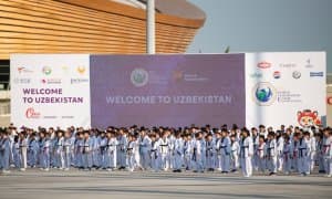 Перед стартом чемпионата мира по таэквондо WT прошел флешмоб 