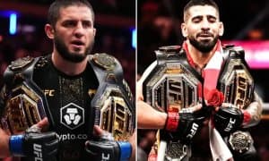 Ислом Махачев ва Илия Топурия жанги енгил вазнда ўтказилишини хоҳлардим