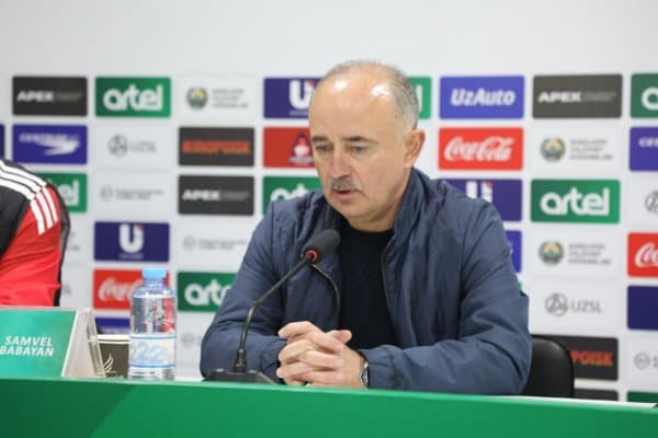 Самвел Бабаян: "Клуб юқори натижаларни кўрсатиши учун вилоят ҳокими барча ишни амалга оширяпти"