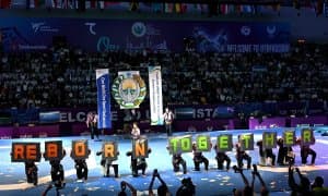 Состоялась церемония открытия чемпионата мира по таэквондо WT среди молодёжи