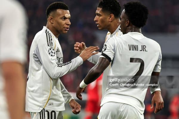 "Реал" уч юлдузни сақлаб қолади: Мбаппе, Винисиус ва Беллингемга ишонч билдирилди