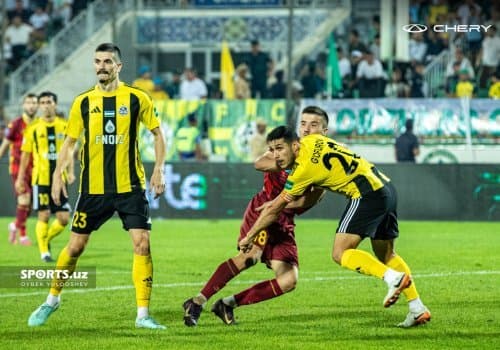 Стартовые составы на матч "Нефтчи" - "Насаф"